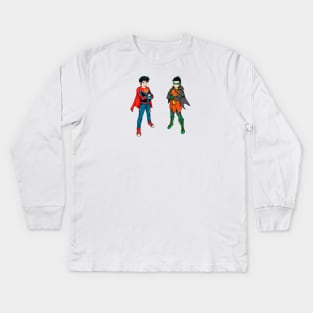 Super Sons Kids Long Sleeve T-Shirt